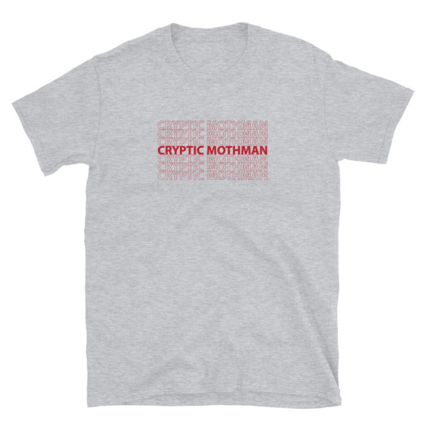 The Cryptic Mothman Unisex T-Shirt - Image 4