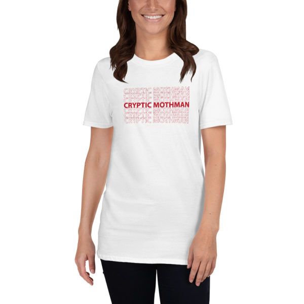 The Cryptic Mothman Unisex T-Shirt - Image 3