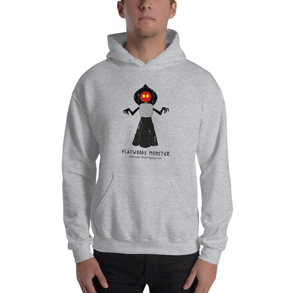 Flatwoods Monster Unisex Hoodie - Image 7