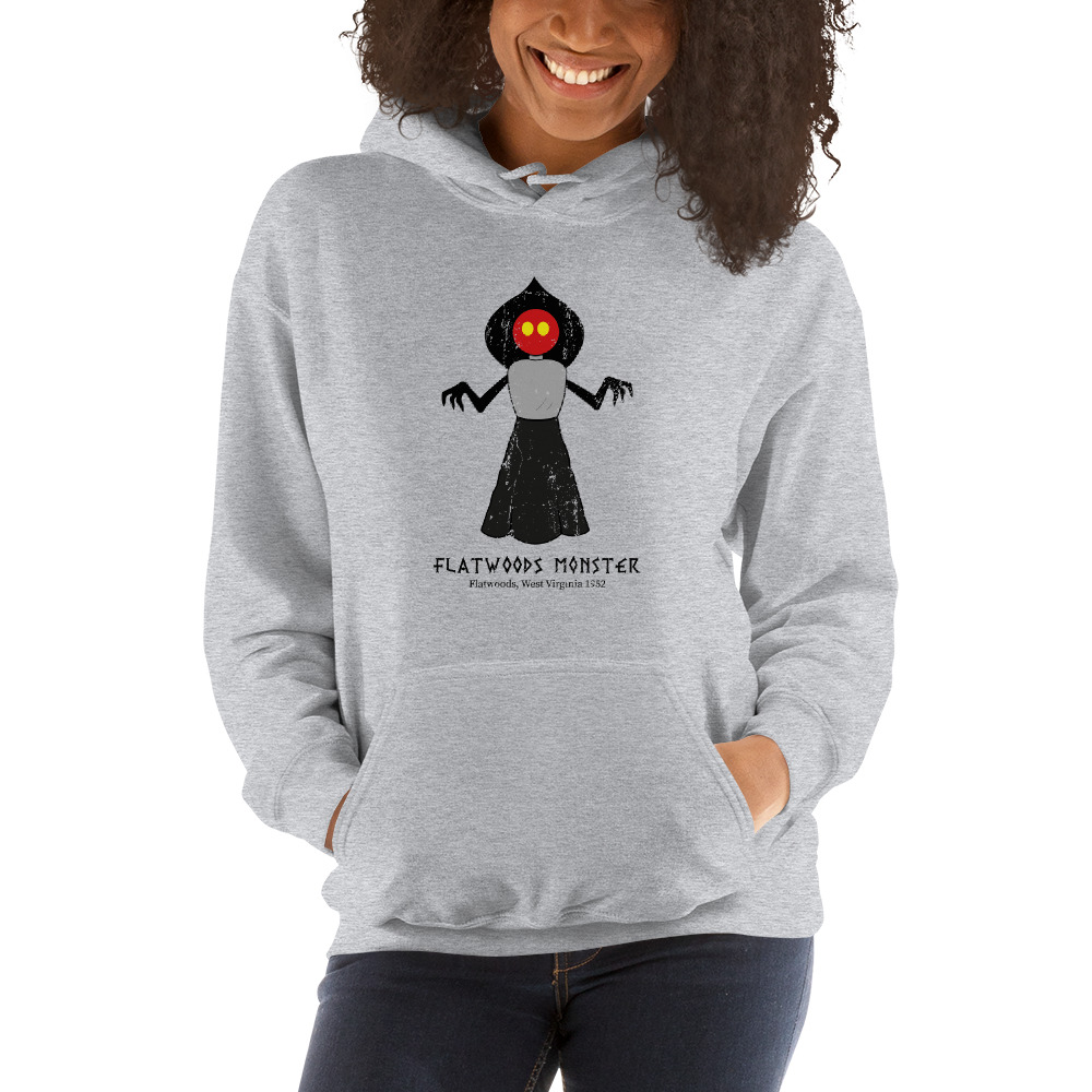 Flatwoods Monster Unisex Hoodie - Image 3